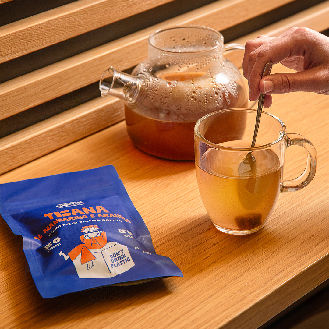 Mandarin and orange herbal tea